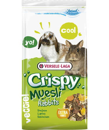 Versele-Laga - Crispy Muesli Kanin 1 kg - Smådyr - Fôr & høy til smådyr - ZOO.no