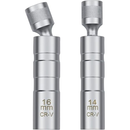 14/16mm tennplugg skiftenøkkel, universell magnetisk tennplugg socket fjerning verktøy for å fjerne bil tennplugger