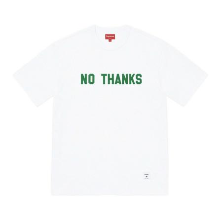 Supreme, T-Shirts Wit, Heren, Maat:L