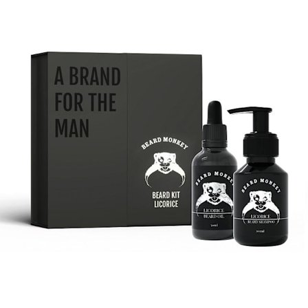 Giftset Beard Monkey Beard Kit Licorice 2023