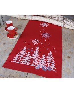 Stickpackung Läufer Weihnachten - Vervaco