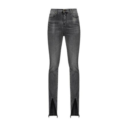 Pinko, Skinny Jeans Grijs, Dames, Maat:W26