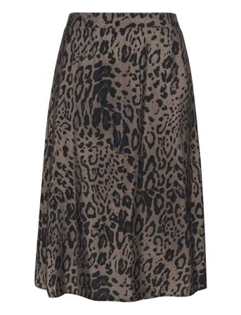 Kcjola Skirt Brown Kaffe Curve