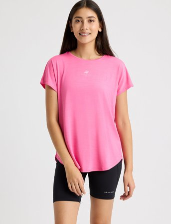 Röhnisch Motion Loose Tee - Pink - XS