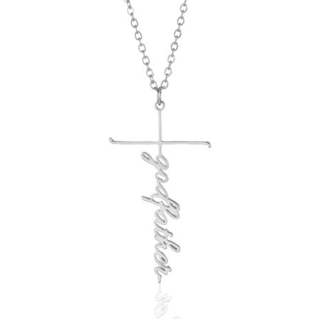 Religiösa smycken Jesus Cross halsband för kvinnor