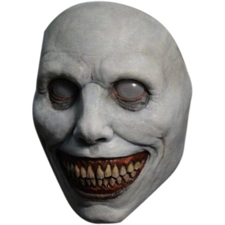 Skræmmende Halloween Maske til Voksne - Smilende Dæmoner, Horror Masker Cosplay Skræmmende Halloween Kostume Rekvisitter til Halloween Fest Karneval 