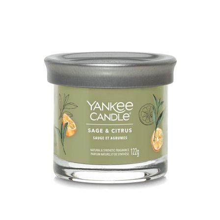 Yankee Candle Signature Jar Candles Sage & Citrus 122g - Candela Profumata