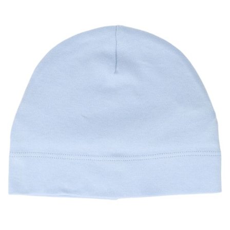 Babybugz - Blå traditionalbeanie Beanie - Kids Dusty Blue Baby Beanie @ Hatstore