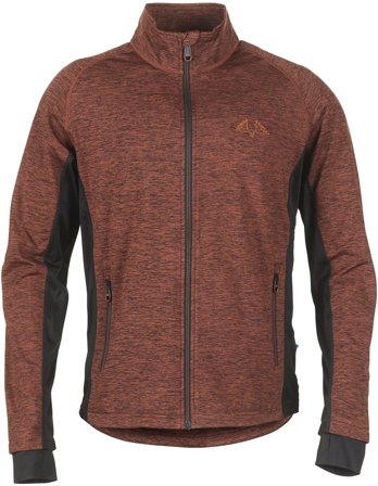 Swedteam Lynx Sweater fleecetakki, Dark Orange