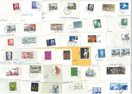 Sverige - 40 forskellige frimærker