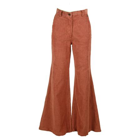 Re:designed Wide Bukser Brun, Dame Bukser