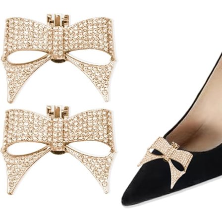Pesrl Krystal Sko Klips til Kvinder Kjole Sko Tilbehør Klips til Hæle Sandaler Flade Sko Pins til Kvinder Sko Dekoration