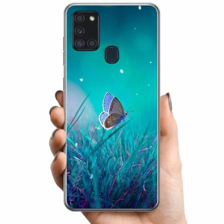 Samsung Galaxy A21s Tpu Mobilskal Magical Butterfly