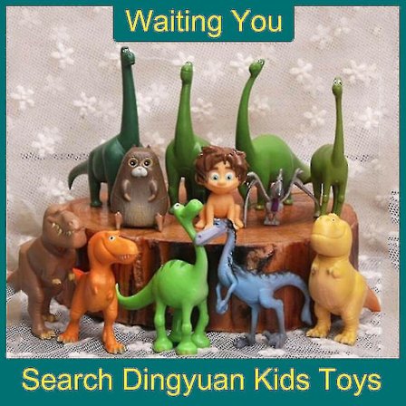 Sæt med 12 The Good Dinosaur Home Figur Mini Model Legetøj til børn Arlo Spot Budda