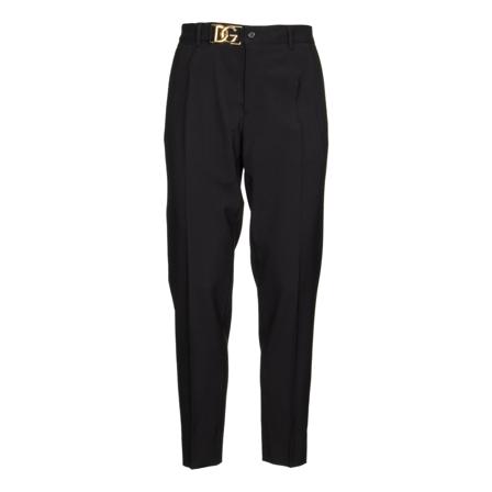 Dolce & Gabbana, Chinos Zwart, Heren, Maat:L