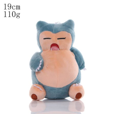 Pokémon kosedyr, 20 cm Snorlax, gave.