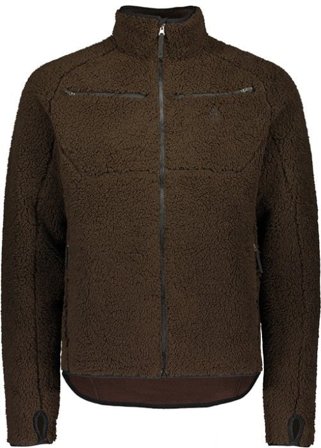 Alaska 1795 M's Teddy Fleece Jacket Moss Brown