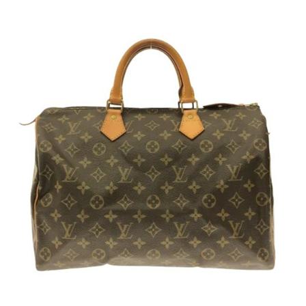 Louis Vuitton Vintage Pre-owned Polyester handbags brun, Dam Vintage Väskor, Dam, Storlek: ONE SIZE