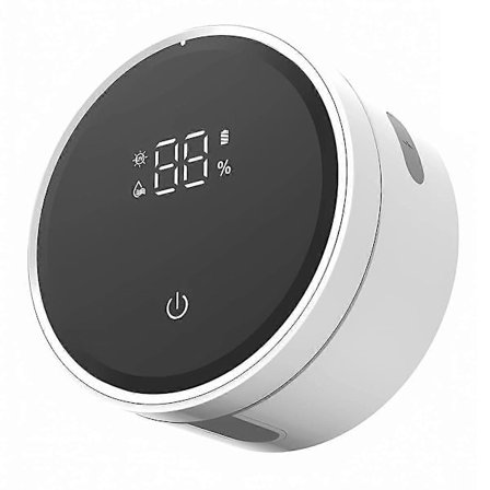 Veggmontert tannbørsteholder, elektriske tannbørsteholdere for én person, renere for bad, tørr for hjem, reise [D]