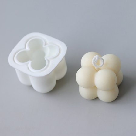 DIY silikone stearinlysforme 3D Handy sojaformet aromaterapi Pla