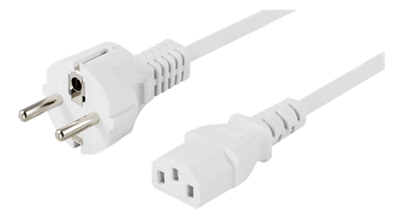 Deltaco DEL-111NV - strømkabel - power CEE 7/7 til power IEC 60320 C13 - 10 m