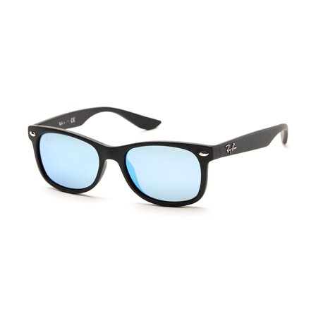 Ray-Ban Junior Wayfarer - Solbriller - Svart - Barn - RJ9052S 100S/55 47