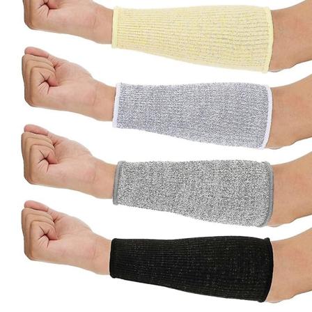 Skyddande Ärmar för Klippning och Brännskador (4 Par) - Arm- och Underarmskydd för Tunn Hud - Hållbara och Bekväma