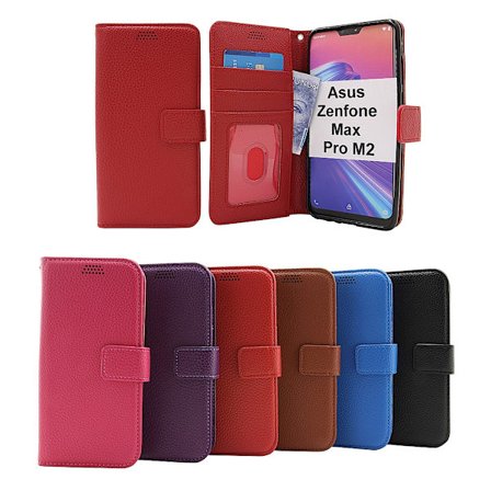 New Standcase Wallet Asus Zenfone Max Pro M2 (ZB631KL)