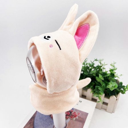 Kpop Stray Kids Lysstav-Plushdeksel Skzoo Konsert Lysdeksel Dukketilbehør Kappe Hatt Lampekule Fans Samling Gave [DB]