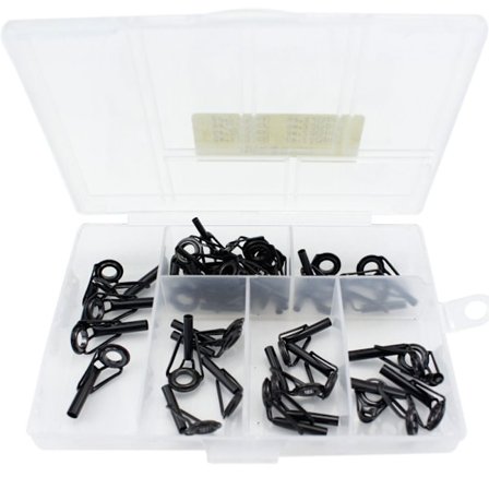 Fiskestangguide øye Keramisk ringspiss reparasjonssett