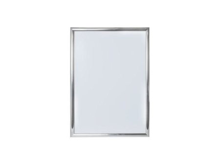 Väggram 50x70cm silver polerad 25mm - Lyreco - Kontorsmöbler och inredning > Tavlor ställ och ramar > Väggramar