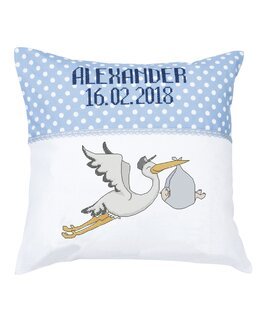 Kirjontapakkaus Tyyny Haikara Sininen-Duftin