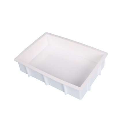 Tårtformsbricka Stor Puddingform VIT FORM REKTANGULÄR - high quality