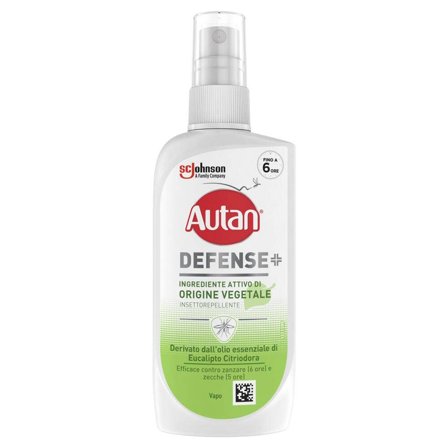 Autan Defense Vegetale Spray Antizanzare Comuni E Tigre A Base Di