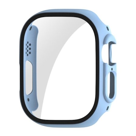 HAT PRINCE Apple Watch Ultra cover with tempered glass - Blue