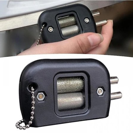 Jääkiekkoluistinten teroitin Kannettava Kestävä Hiekkakivi Teroitin