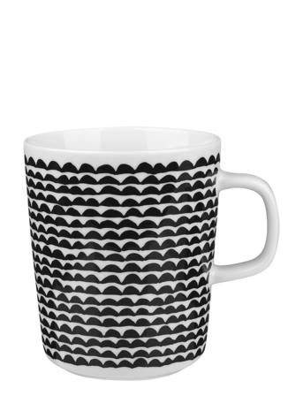 Papajo Mug 2,5 Dl Home Tableware Cups & Mugs Coffee Cups Svart Marimekko Home*Betinget Tilbud