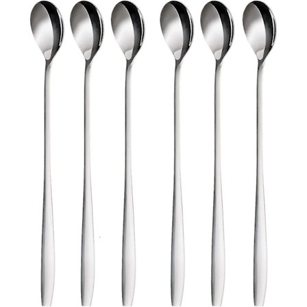 Sydsy Rostfritt Stål Långt Handtag Sked