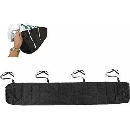 Støvtett markisebeskytter, markisebeskytter solskjerm markisebeskyttelsespose, med snøring, for utendørs hagepatio (størrelse: 3M)