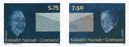 Grønland - EUROPA 2008 - Stemplet sæt 2v