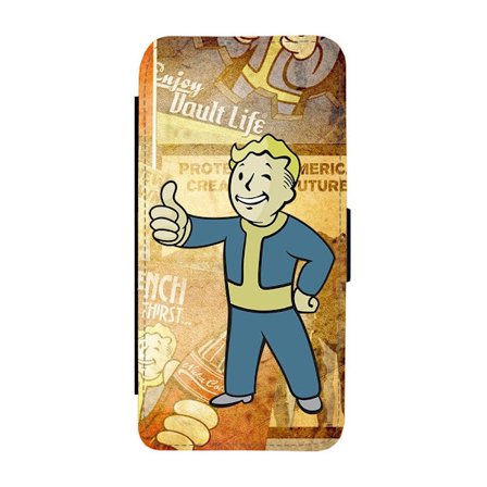 Fallout Vault Boy Samsung Galaxy A55 5G Flip Mobilfodral