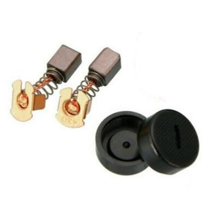 1 Set Kolborste Kompakt Bra Hårdhet Hållbar Nötningsbeständig CB430 Borstlock Kit för Makita BGA450/BGA452/DGA452