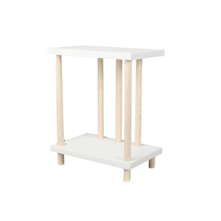 Blomställ för skrivbord, hyllplan för kontor, fönsterförvaring i trä (höjd 30*19*37cm)