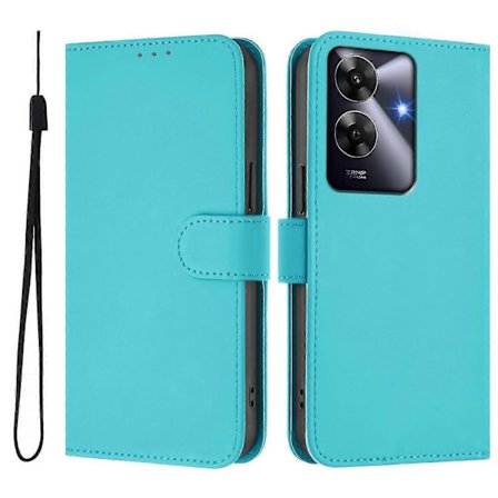 PU-kotelo kaulanauhalla Realme Note 60 4G Global -puhelimelle, irrotettava hihna