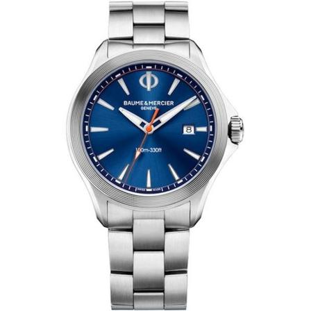Baume et Mercier, Watch UR - M0A10413 Grijs, Heren, Maat:ONE Size