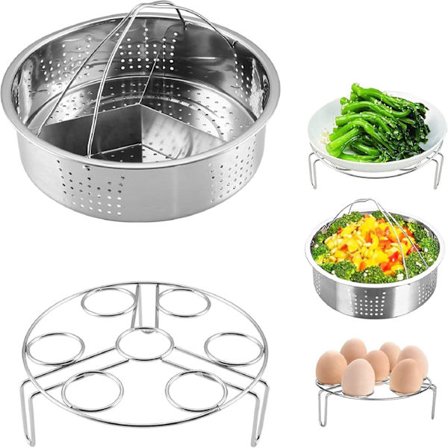 Rustfritt stål Trio Separator Sett for trykkoker tilbehør[HK]