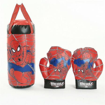 Lasten Spiderman Nyrkkeilykassi Käsineet Set Lelut Syntymäpäivä Joululahja