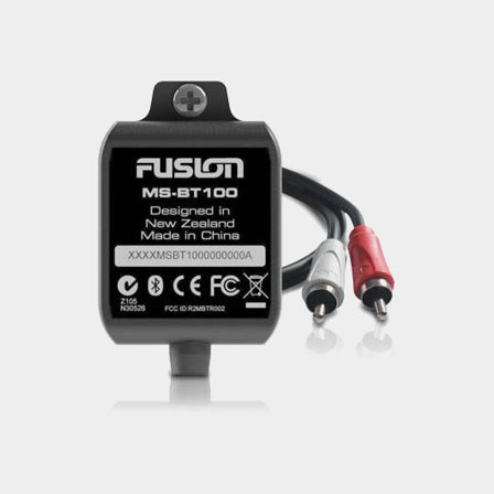 Bluetooth adapter, from AUX to Bluetooth, suitable for Fusion marine stereos with AUX input