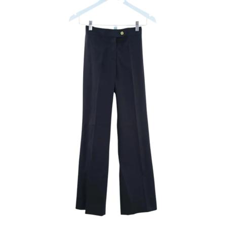 Givenchy Pre-owned Pre-ownedBomuldbottoms Blå, Dame Vintage Bukser