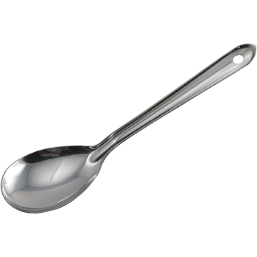 SERVERINGSSKJE 28CM RUSTFRI